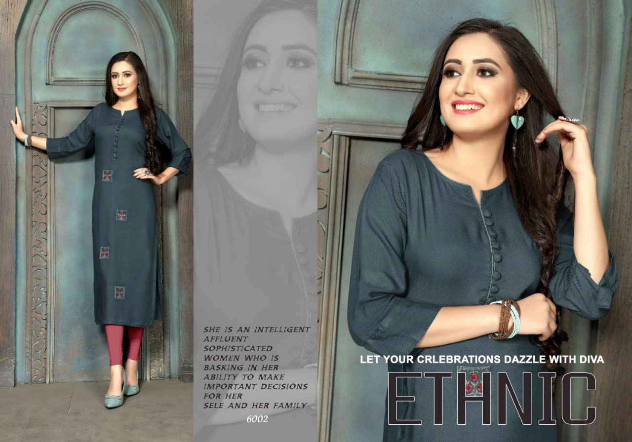 Luxuria Ocean Vol-2 Embroidery Wholesale Kurti Luxuria Ocean Vol-2 Embroidery Wholesale Kurti